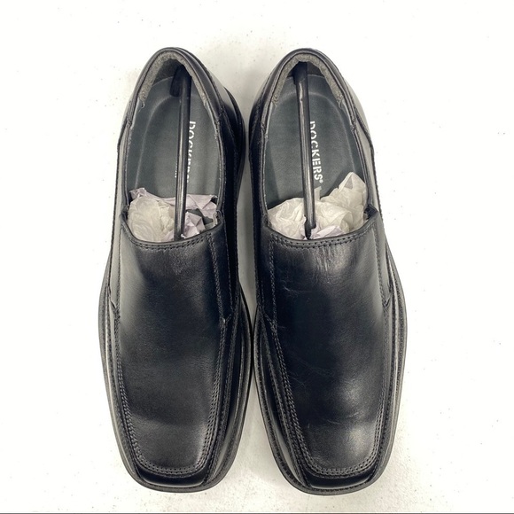DOCKERS Proposal Black Leather Dress Shoes - Picture 3 of 11